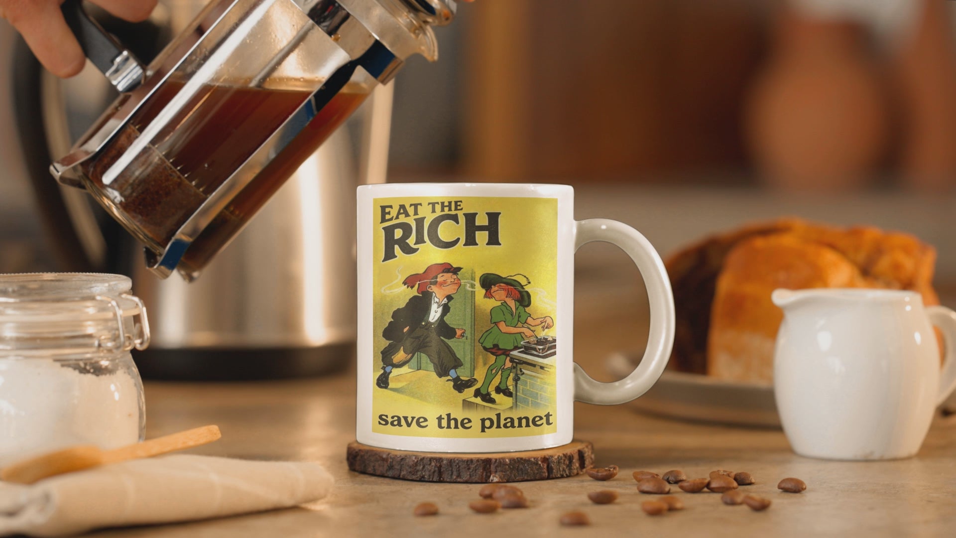 eat the rich mu video with kids cooking