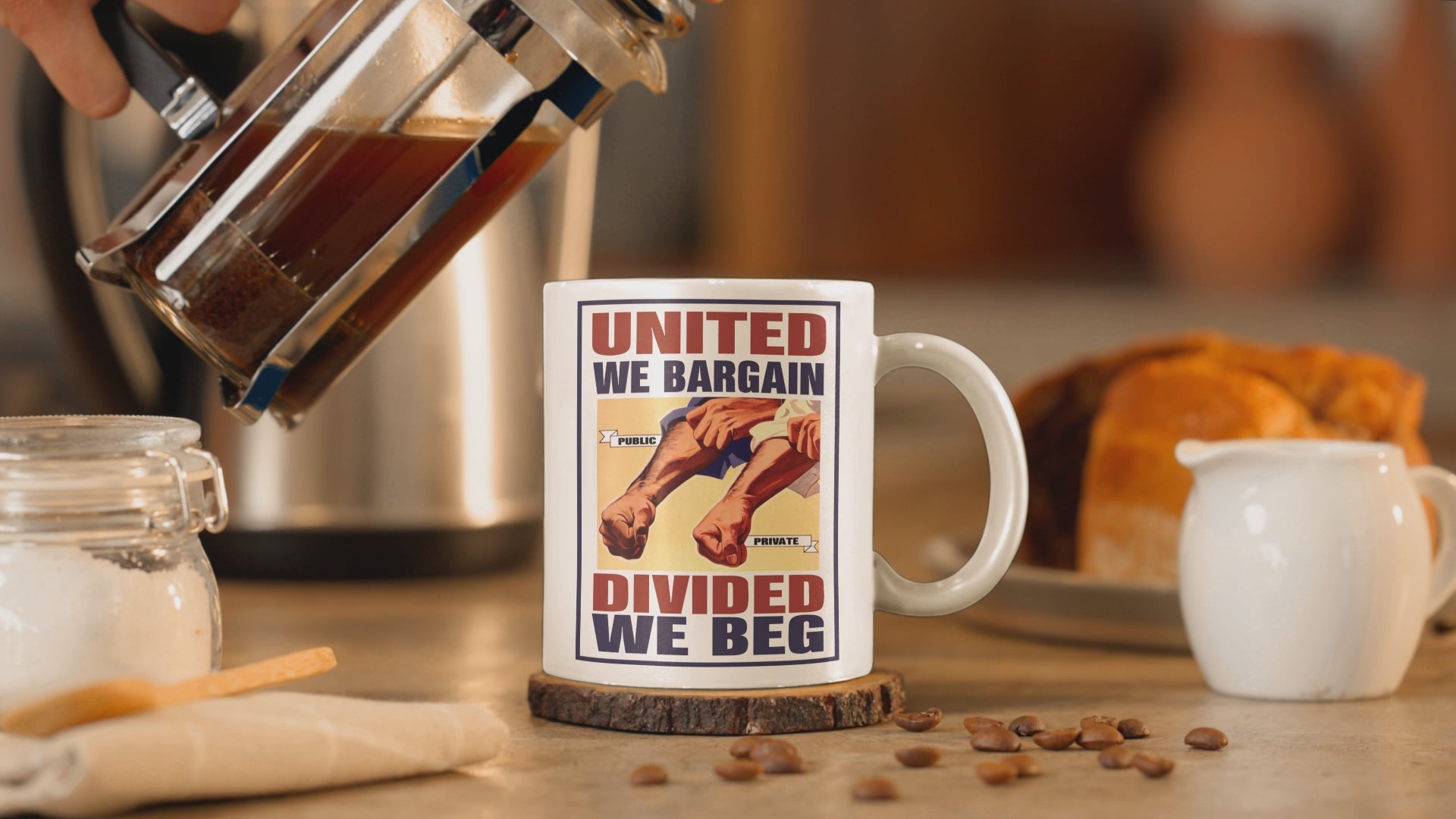 United we bargain mug video