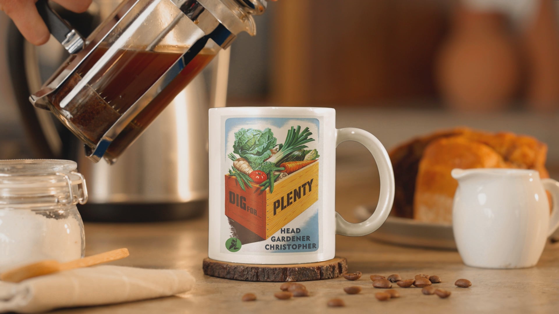 head gardener mug video